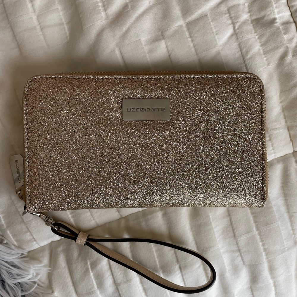 GOLD SPARKLE WALLET!